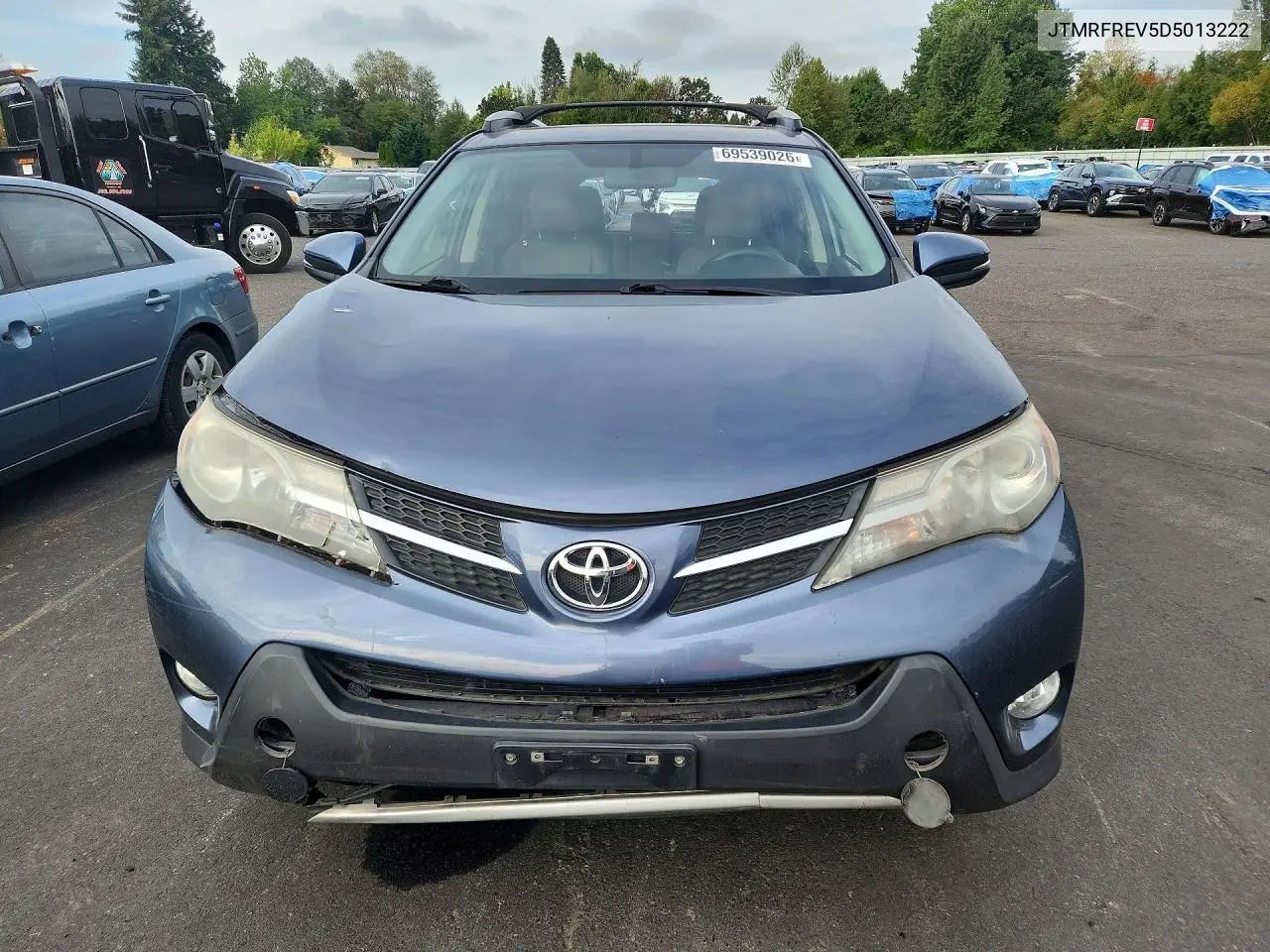 2013 TOYOTA RAV 4 VIN JTMRFREV5D5013222 — фото 5