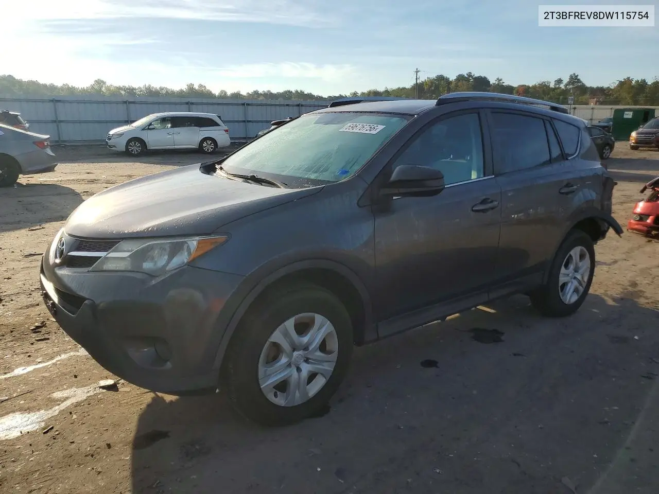 TOYOTA RAV 4 2013, VIN 2T3BFREV8DW115754