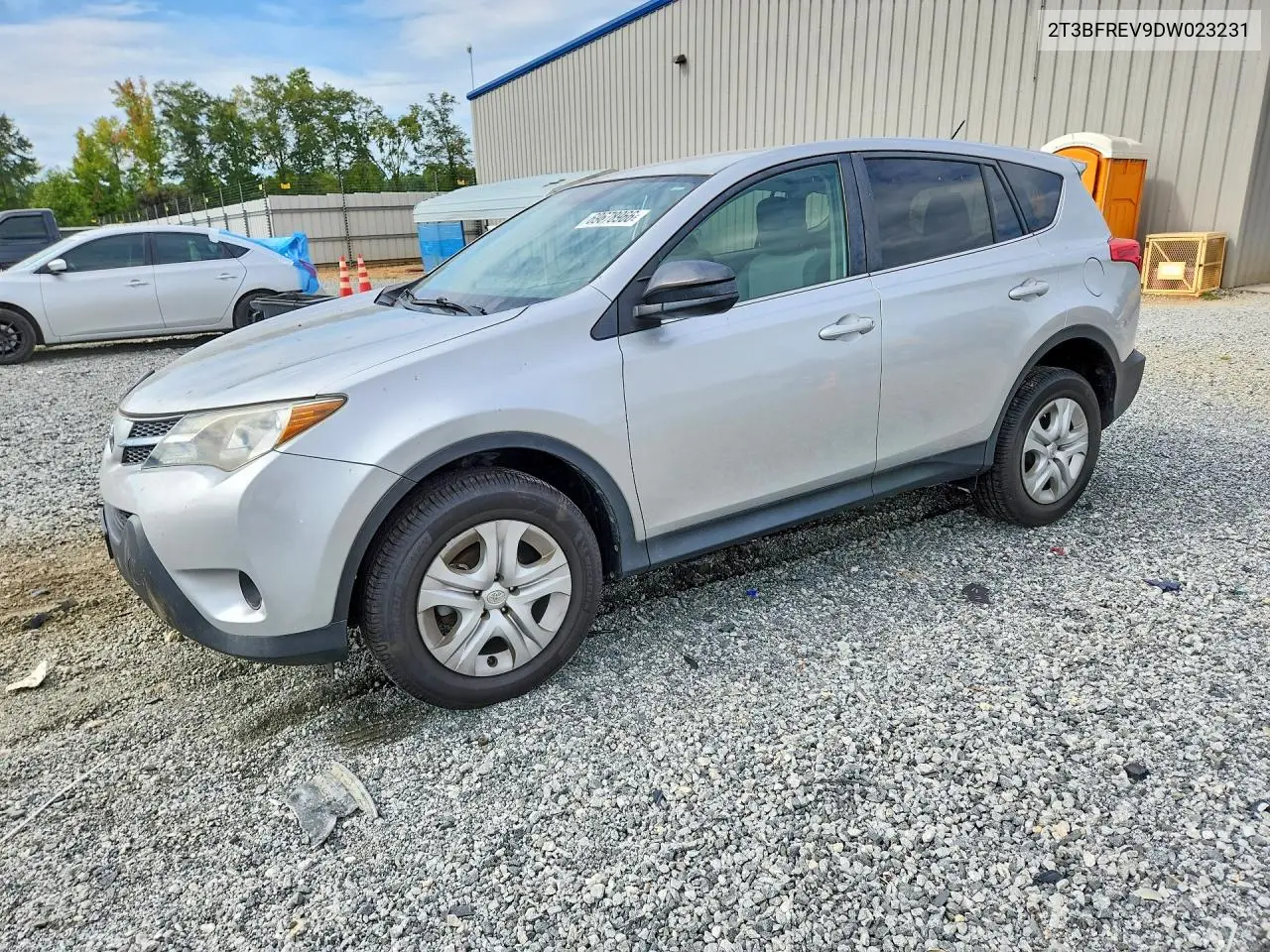 TOYOTA RAV 4 2013, VIN 2T3BFREV9DW023231