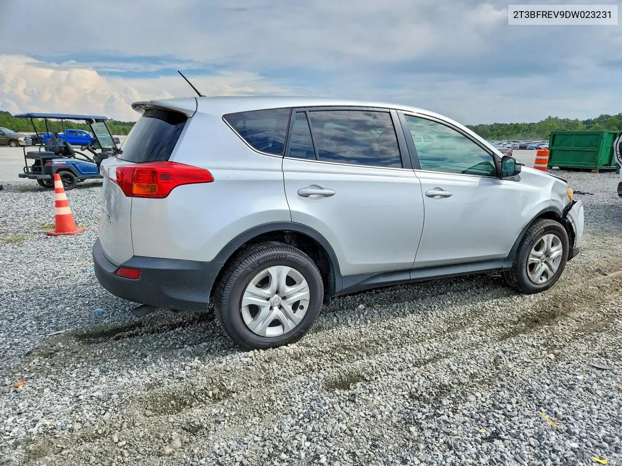 2013 TOYOTA RAV 4 VIN 2T3BFREV9DW023231 — фото 3