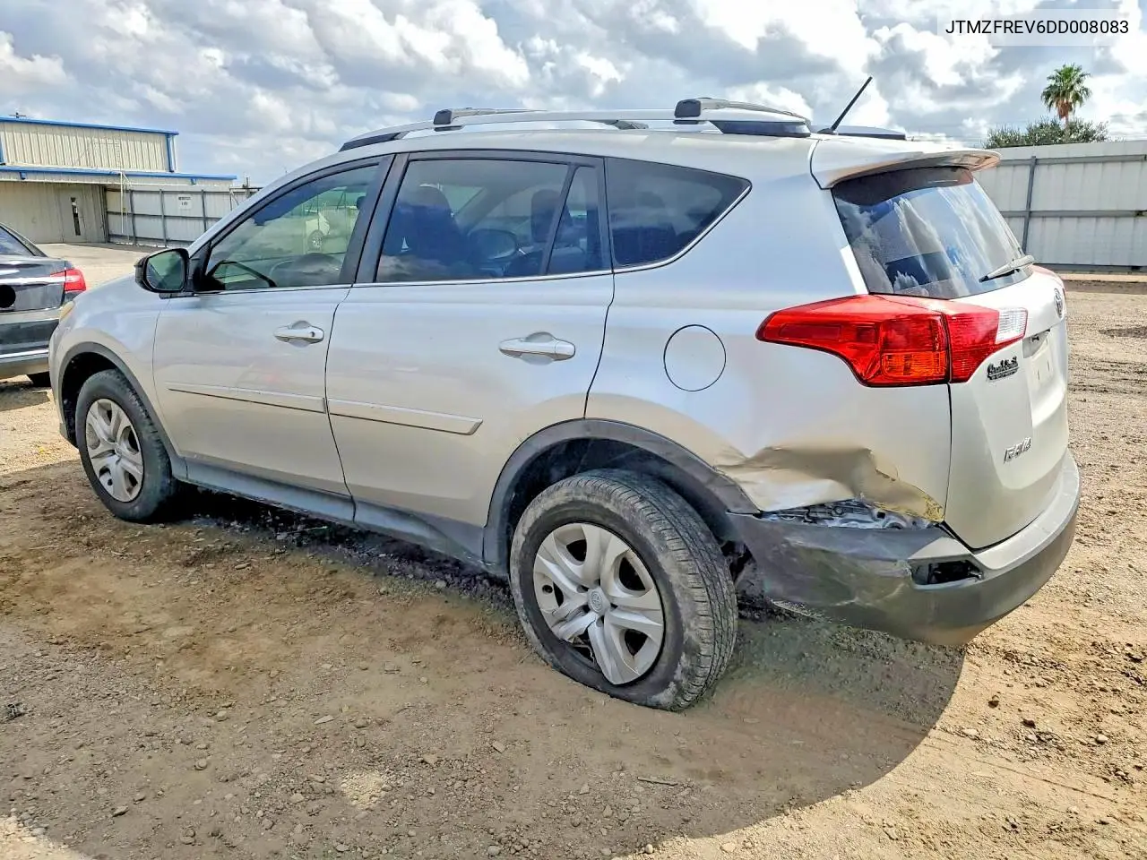 2013 TOYOTA RAV 4 VIN JTMZFREV6DD008083 — фото 2