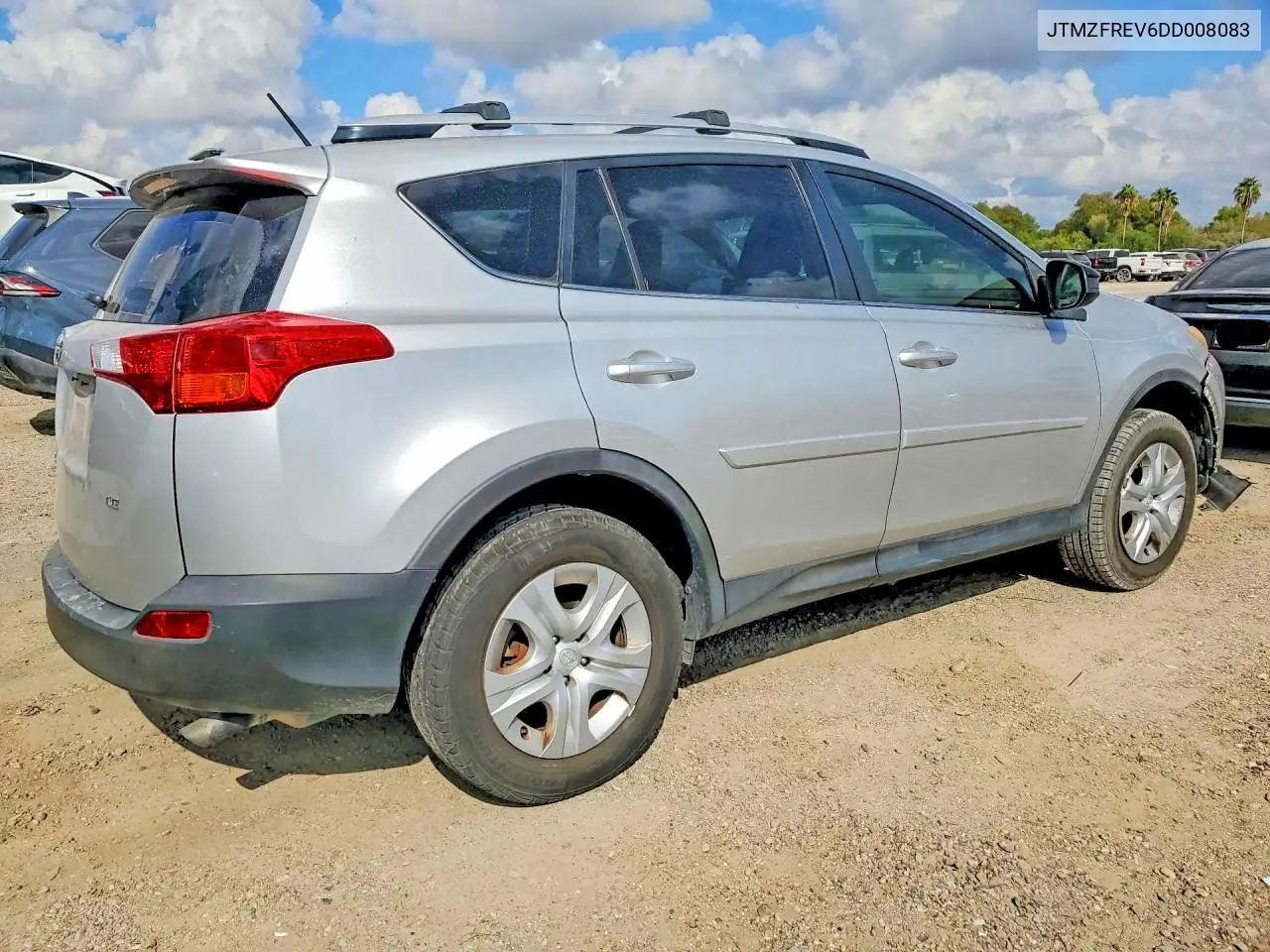 2013 TOYOTA RAV 4 VIN JTMZFREV6DD008083 — фото 3