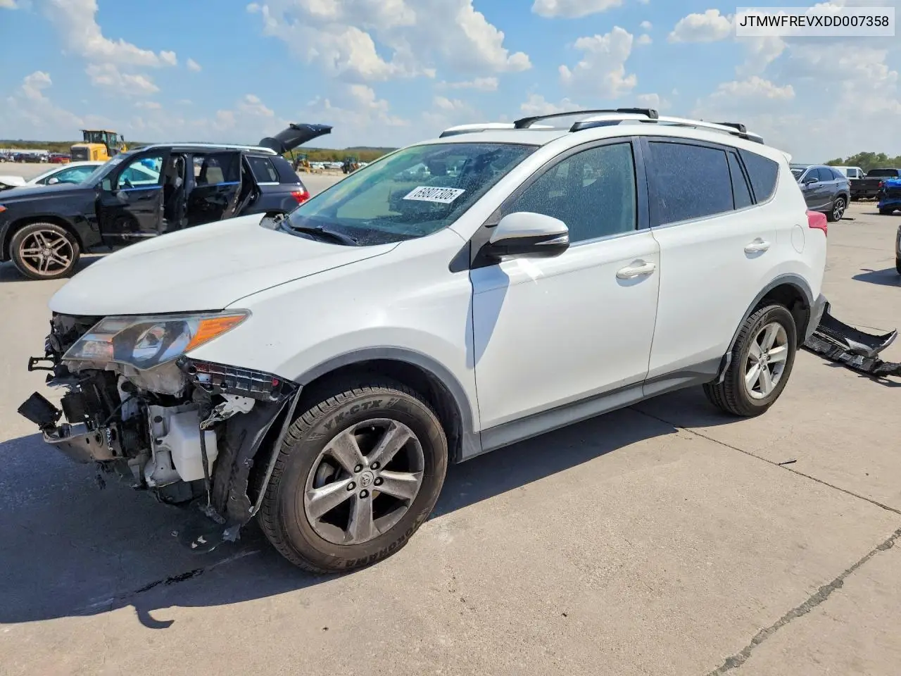 TOYOTA RAV 4 2013, VIN JTMWFREVXDD007358