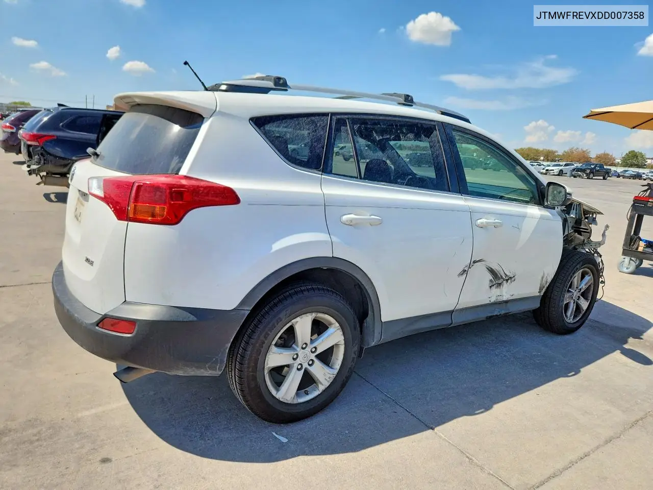 2013 TOYOTA RAV 4 VIN JTMWFREVXDD007358 — фото 3
