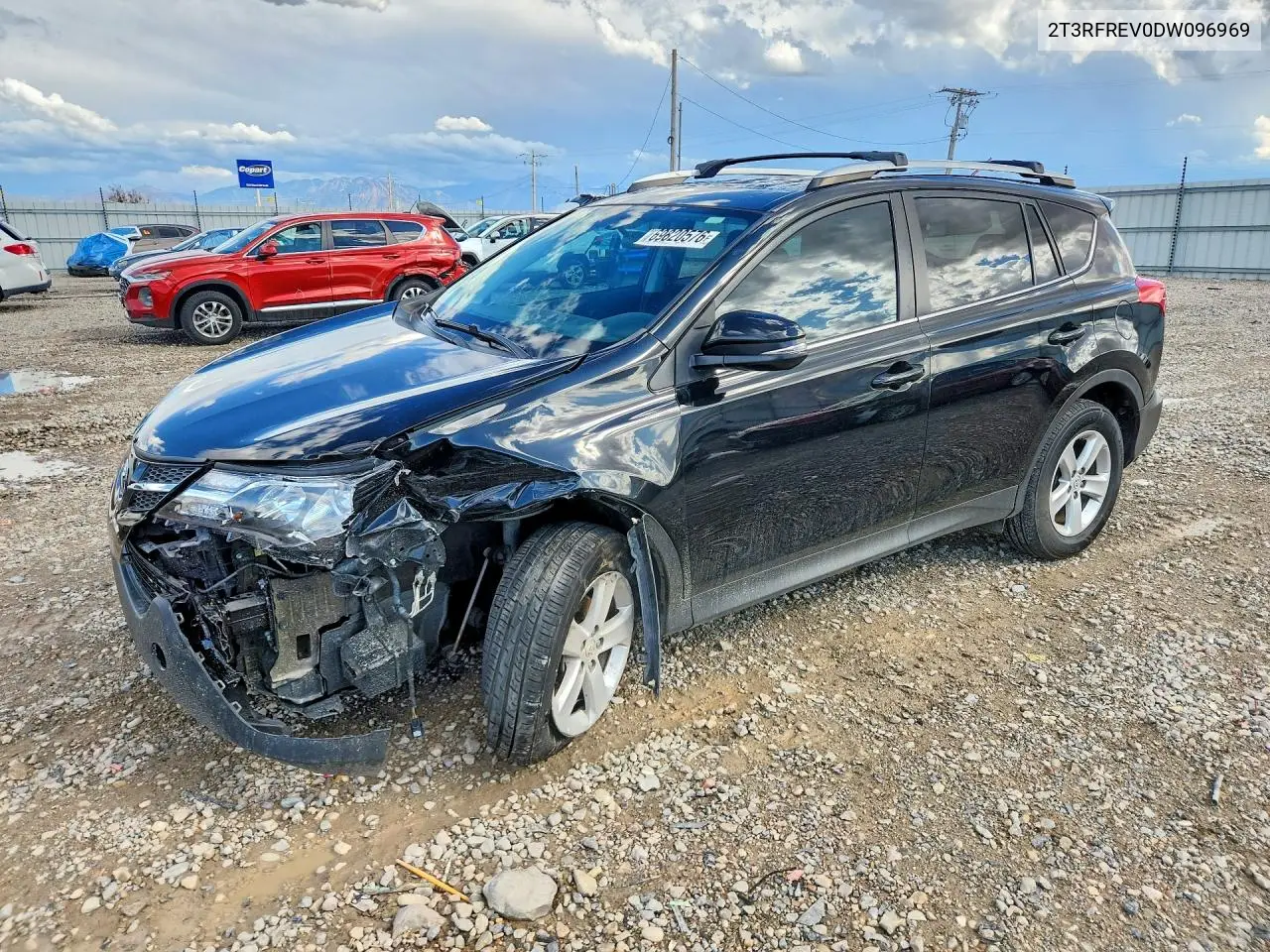 TOYOTA RAV 4 2013, VIN 2T3RFREV0DW096969