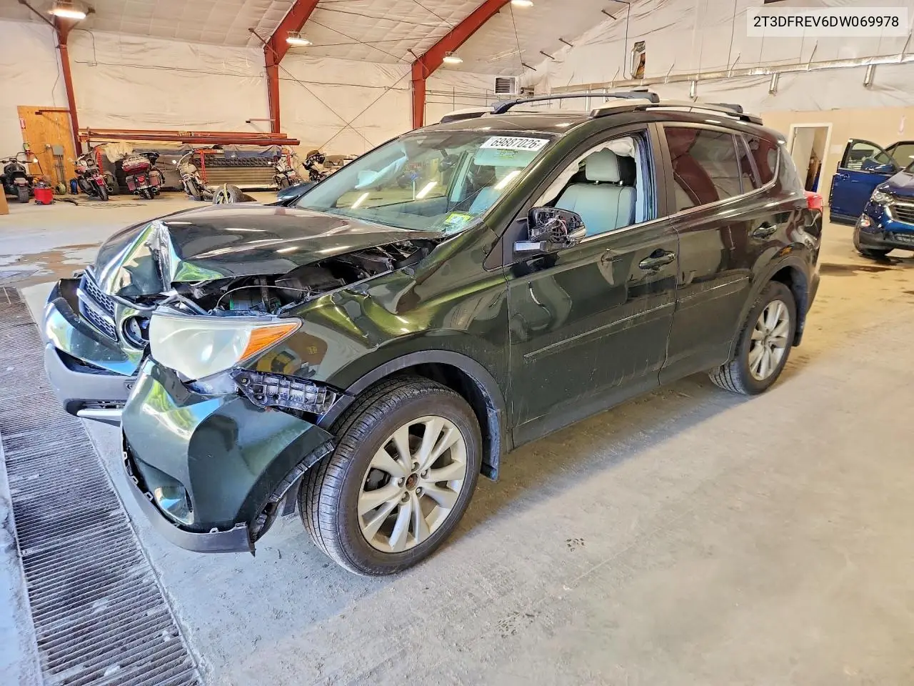 TOYOTA RAV 4 2013, VIN 2T3DFREV6DW069978
