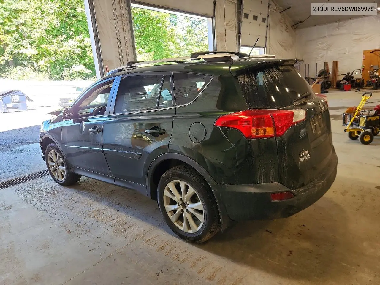 2013 TOYOTA RAV 4 VIN 2T3DFREV6DW069978 — фото 2