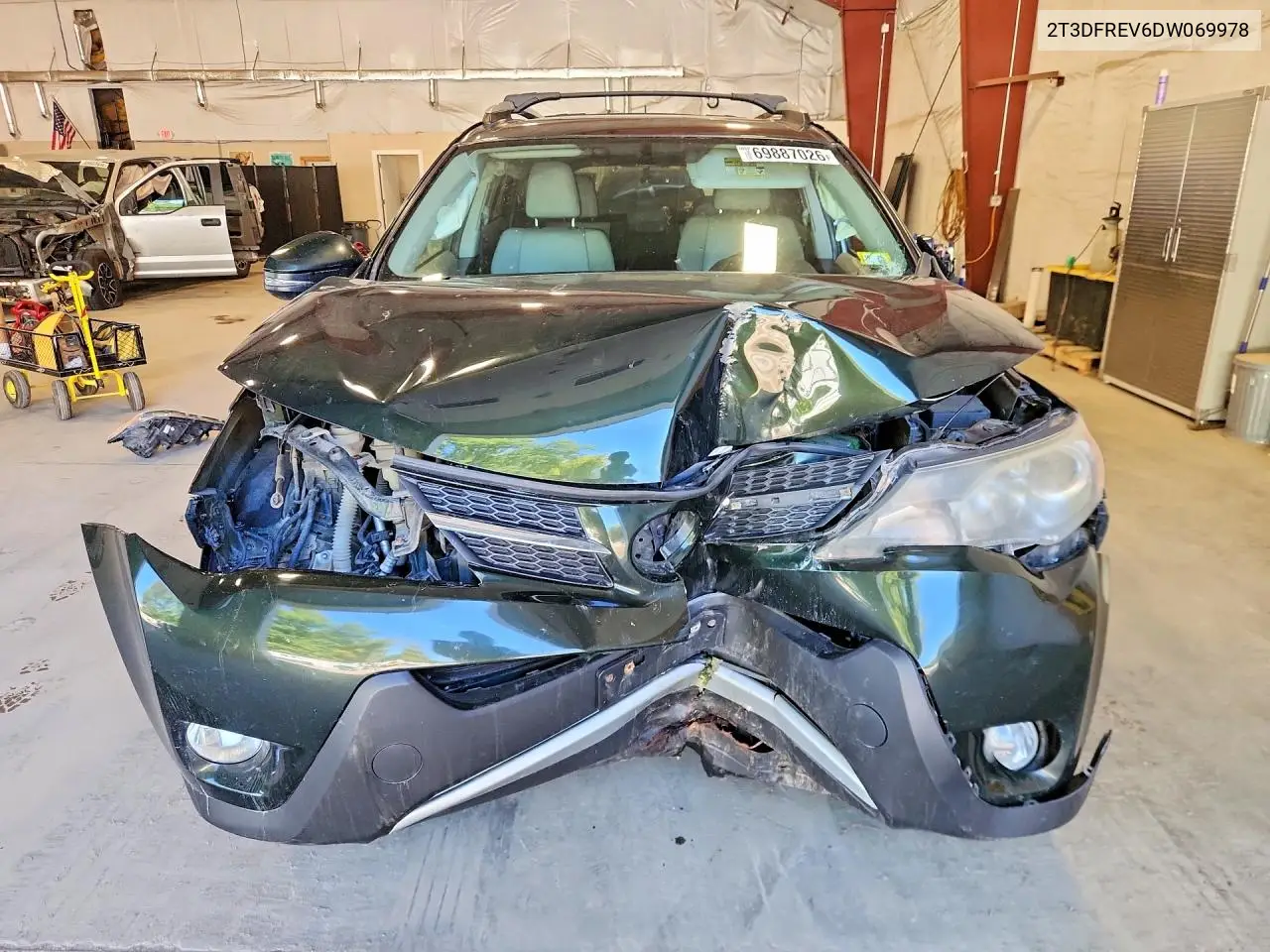 2013 TOYOTA RAV 4 VIN 2T3DFREV6DW069978 — фото 5