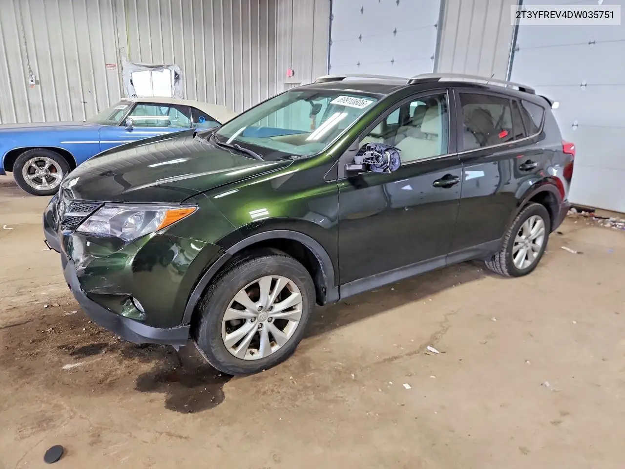 TOYOTA RAV 4 2013, VIN 2T3YFREV4DW035751