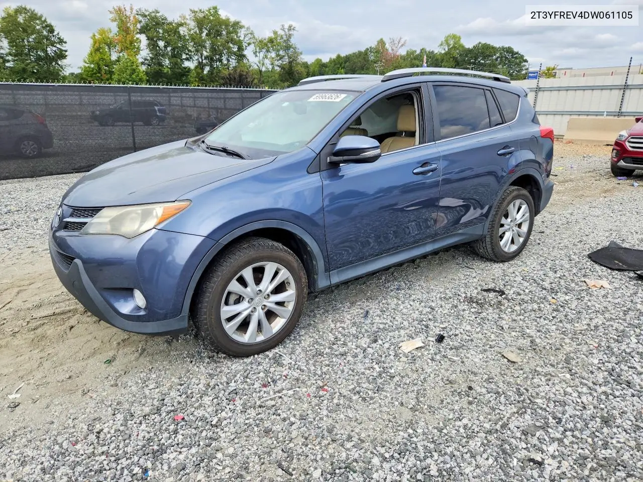 TOYOTA RAV 4 2013, VIN 2T3YFREV4DW061105