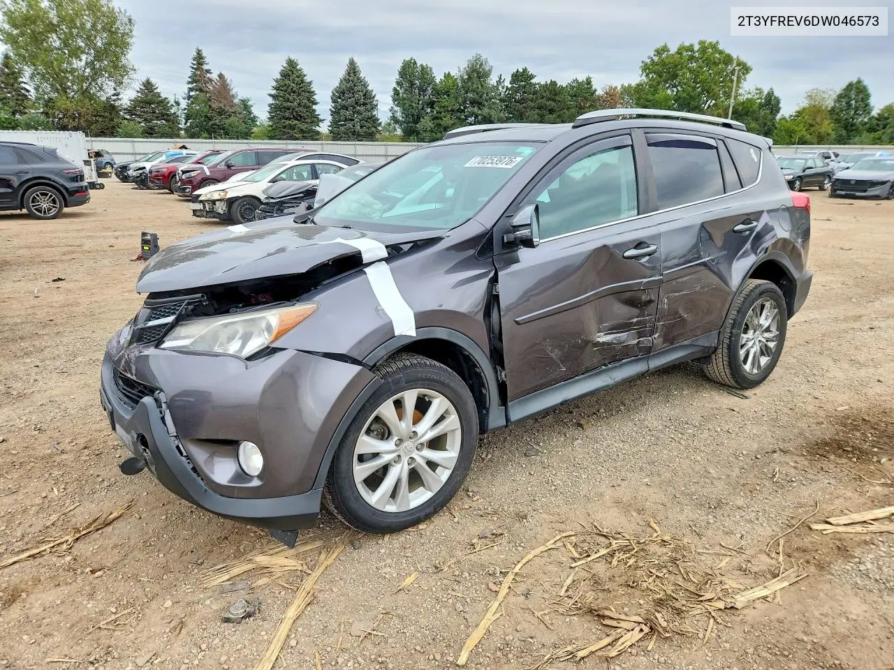 TOYOTA RAV 4 2013, VIN 2T3YFREV6DW046573