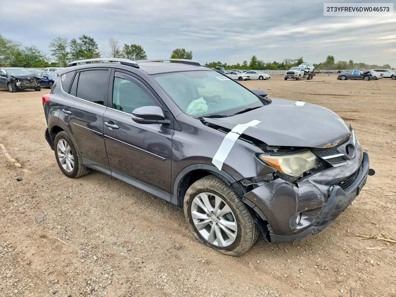 2013 TOYOTA RAV 4 VIN 2T3YFREV6DW046573 — фото 4