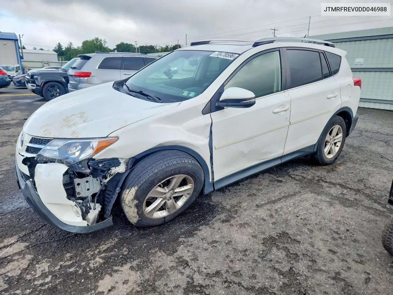 TOYOTA RAV 4 2013, VIN JTMRFREV0DD046988
