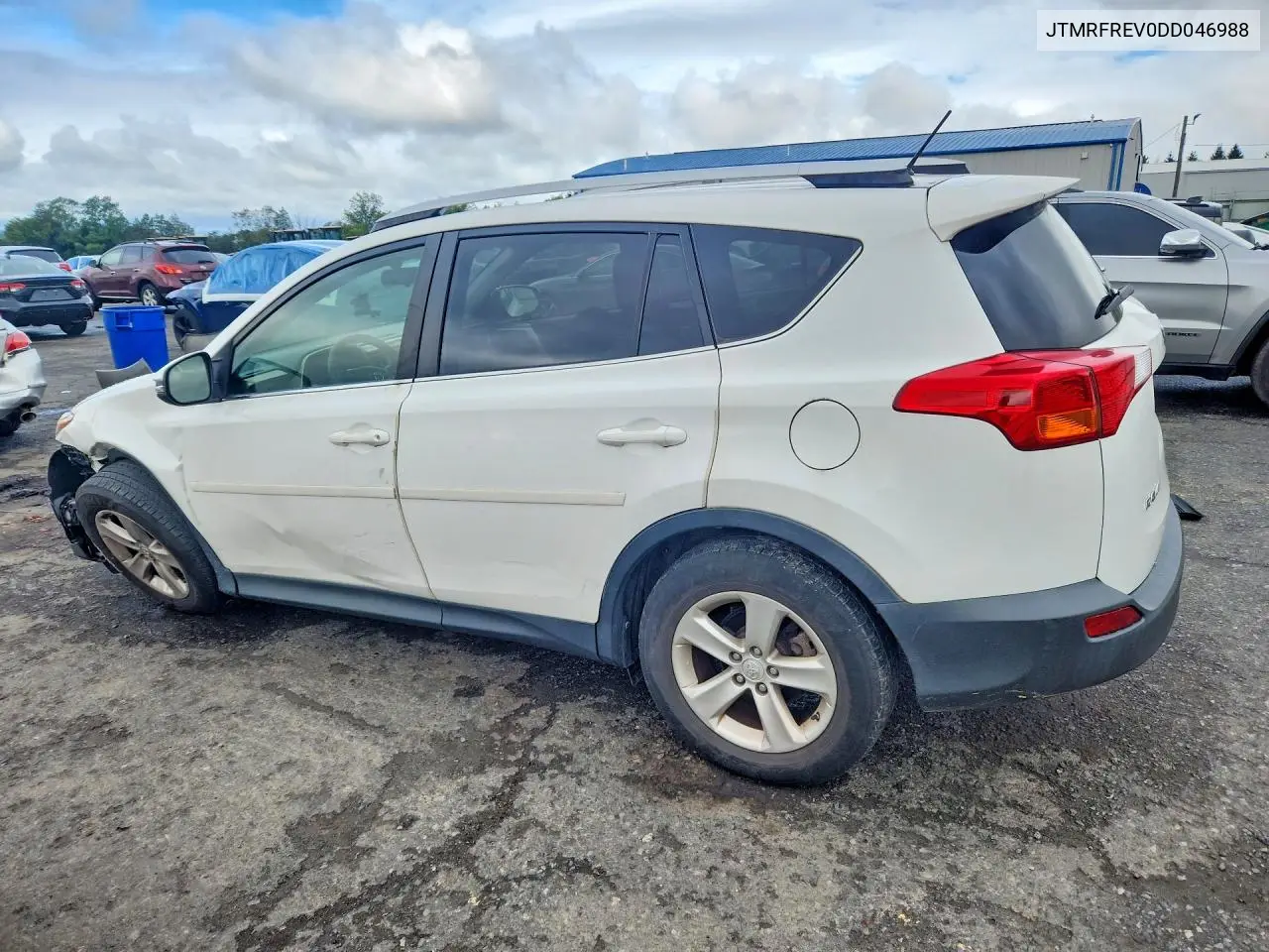 2013 TOYOTA RAV 4 VIN JTMRFREV0DD046988 — фото 2