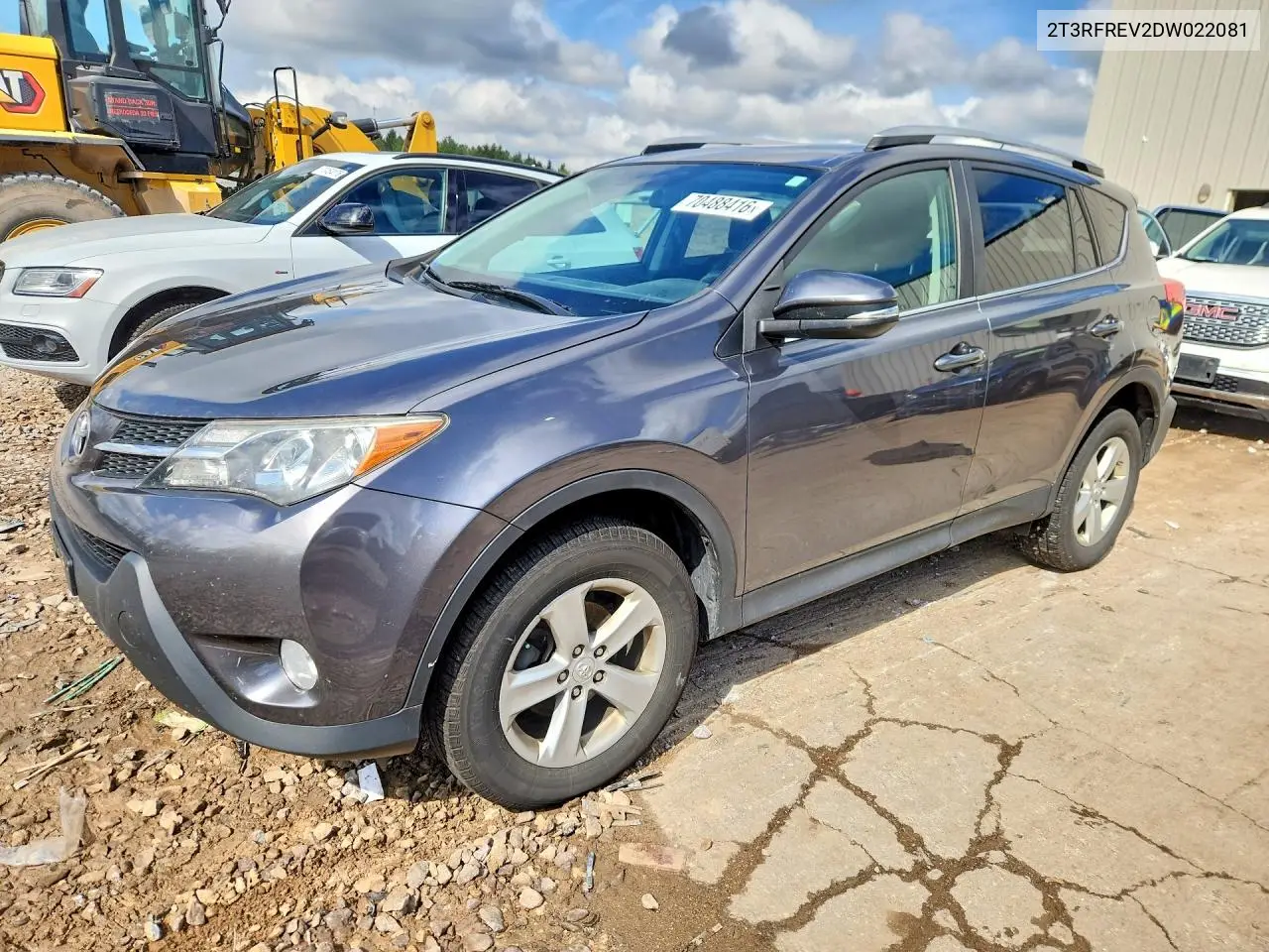 TOYOTA RAV 4 2013, VIN 2T3RFREV2DW022081