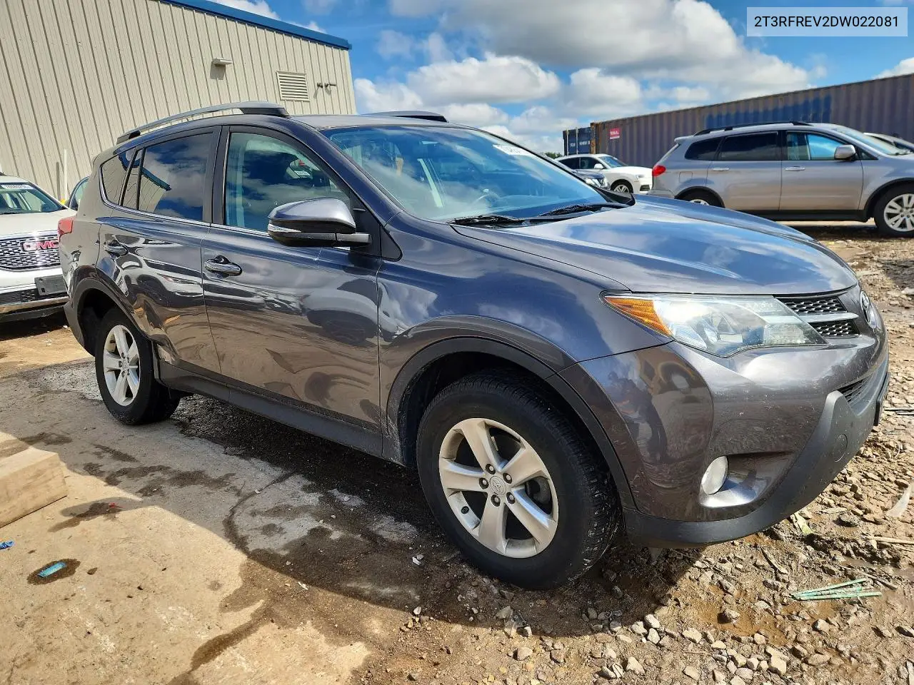 2013 TOYOTA RAV 4 VIN 2T3RFREV2DW022081 — фото 4