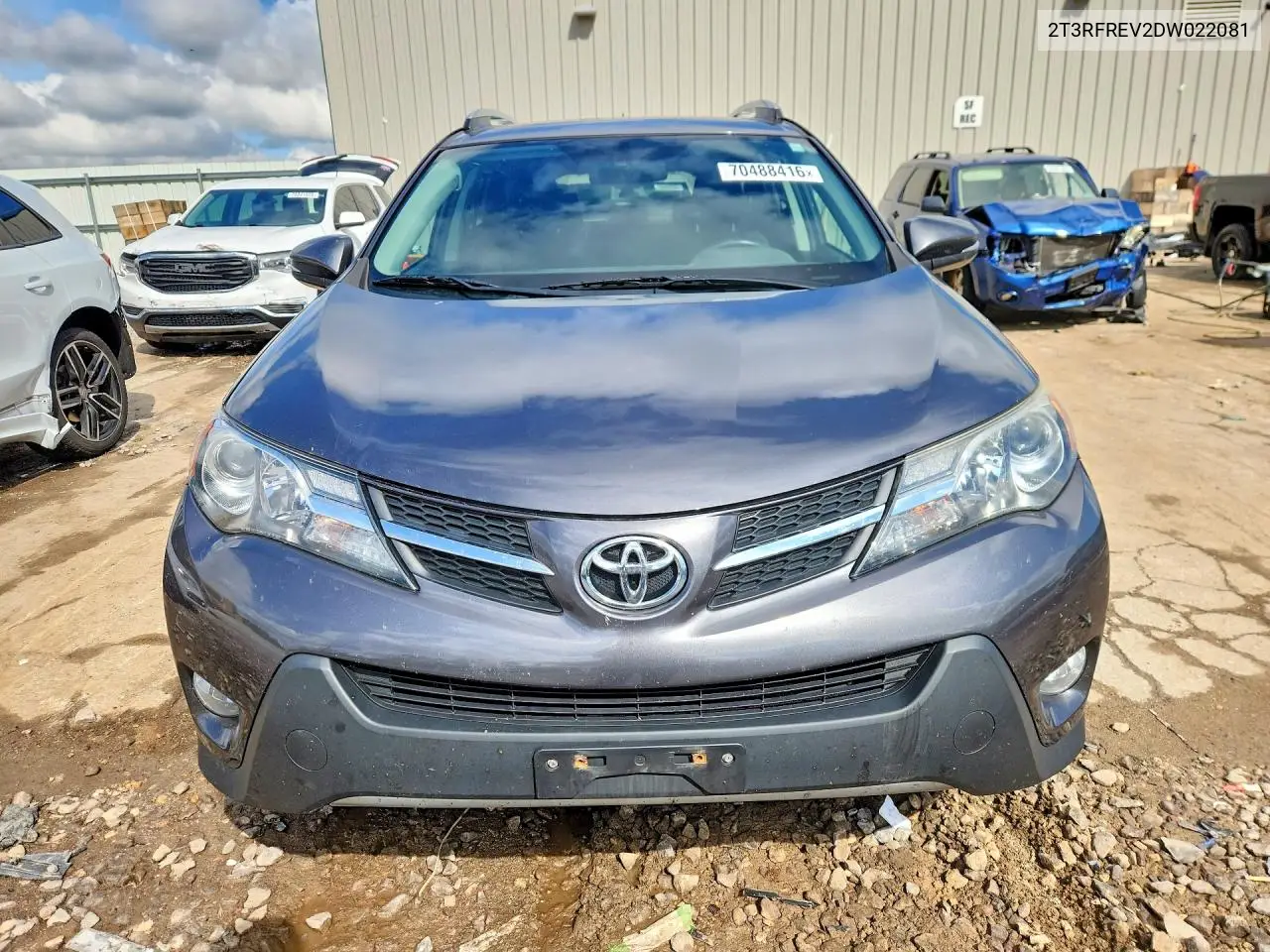 2013 TOYOTA RAV 4 VIN 2T3RFREV2DW022081 — фото 5