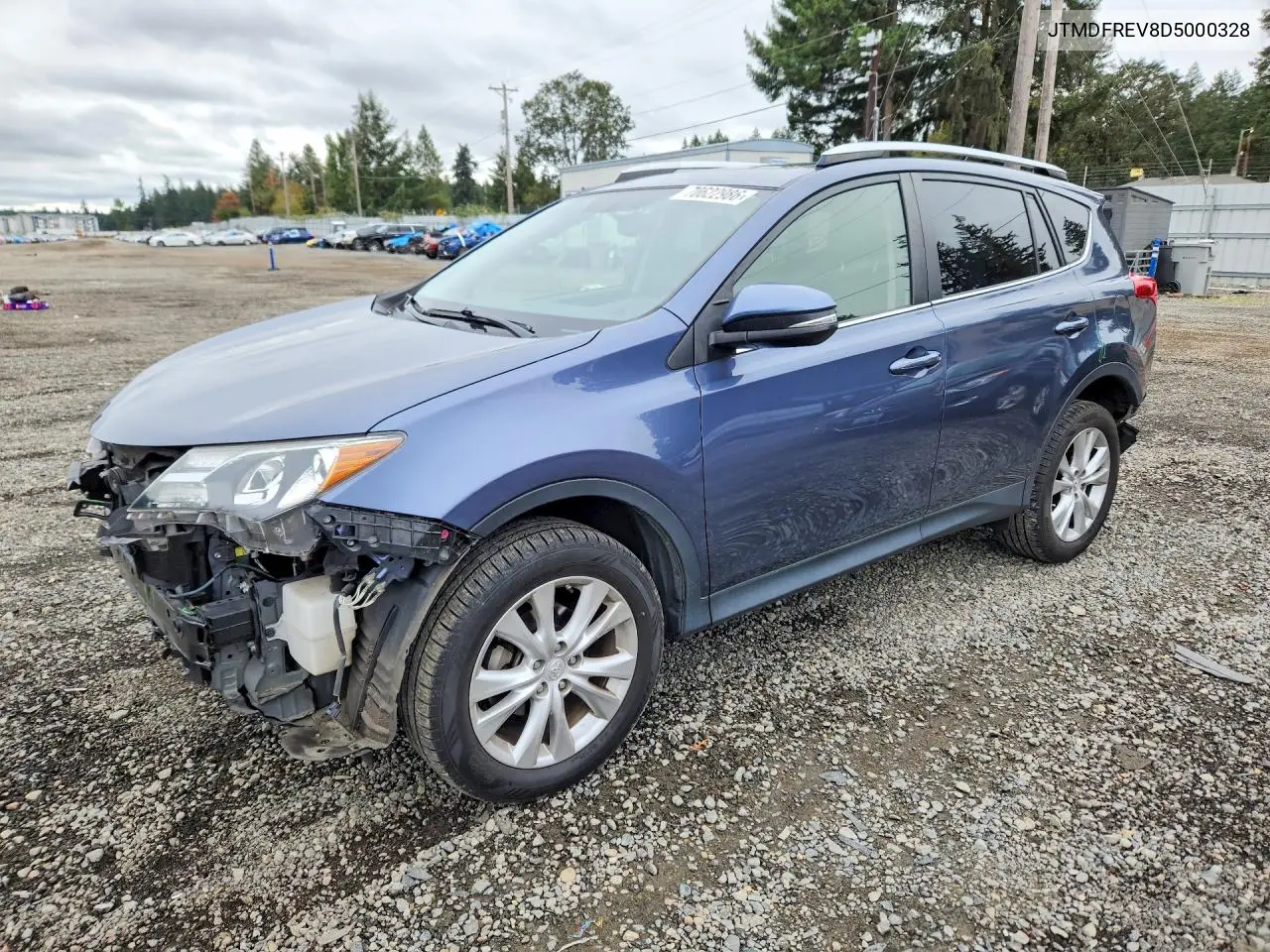 TOYOTA RAV 4 2013, VIN JTMDFREV8D5000328