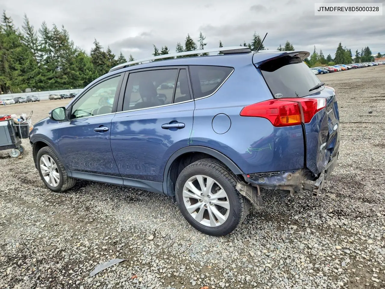 2013 TOYOTA RAV 4 VIN JTMDFREV8D5000328 — фото 2