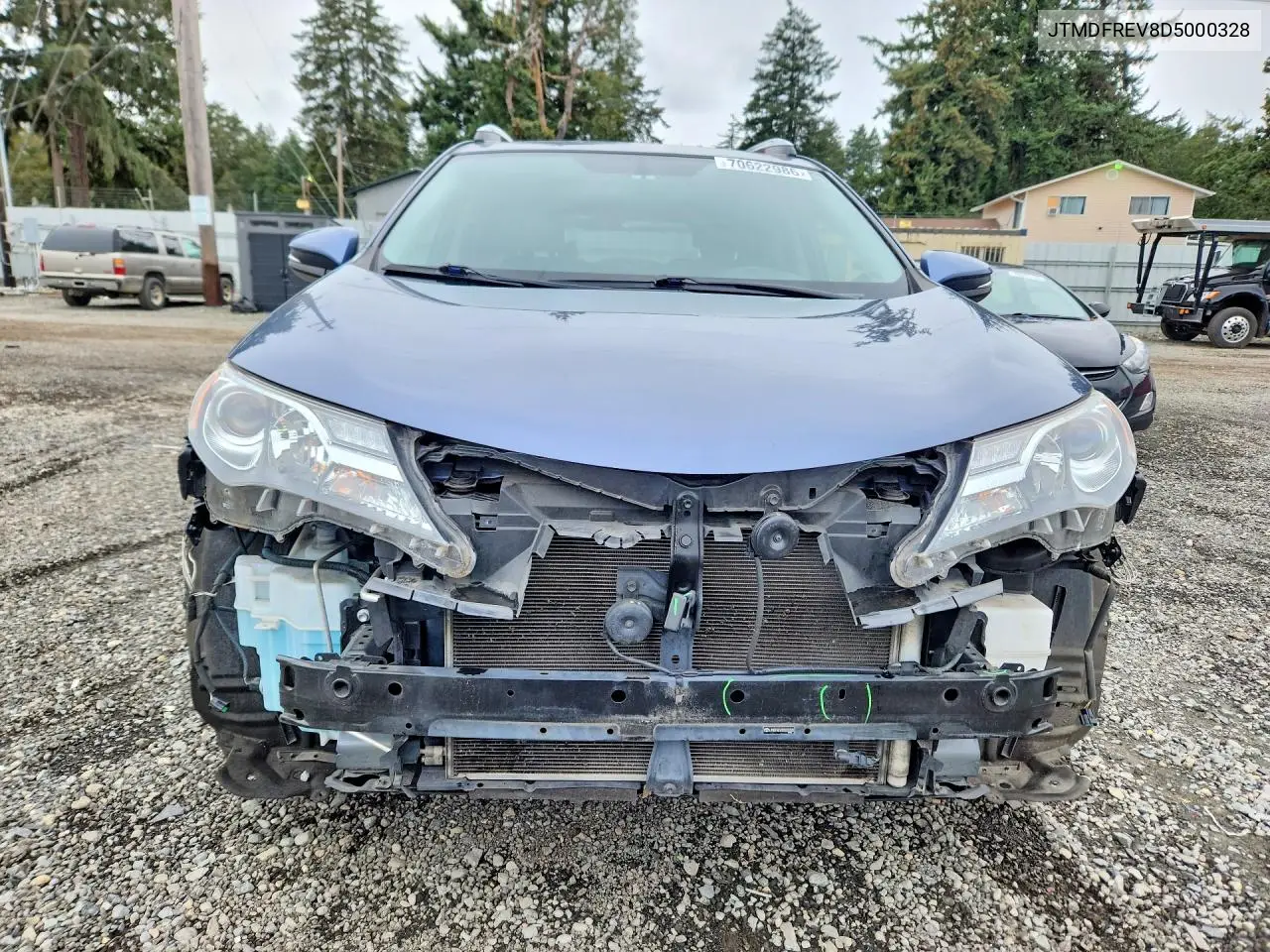 2013 TOYOTA RAV 4 VIN JTMDFREV8D5000328 — фото 5