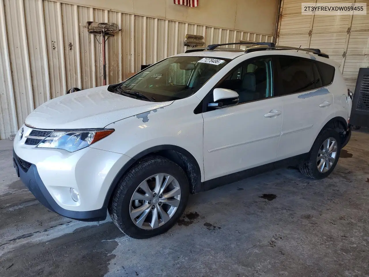 TOYOTA RAV 4 2013, VIN 2T3YFREVXDW059455