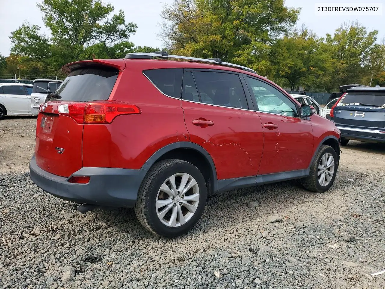 2013 TOYOTA RAV 4 VIN 2T3DFREV5DW075707 — фото 3
