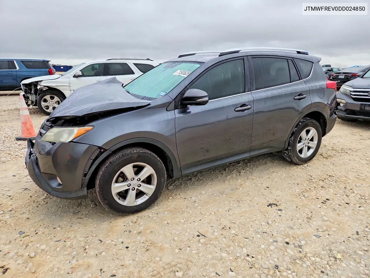 TOYOTA RAV 4 2013, VIN JTMWFREV0DD024850