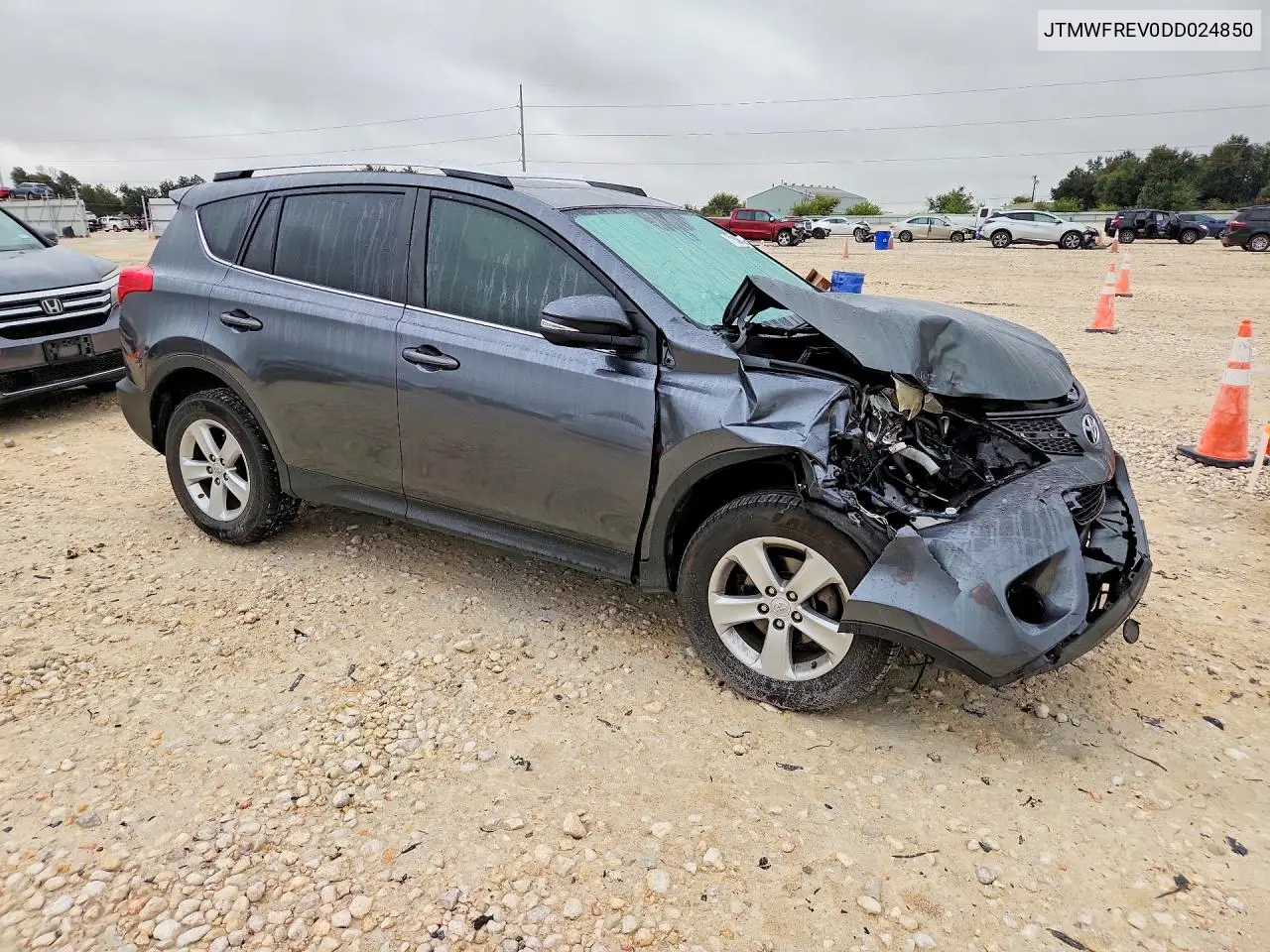 2013 TOYOTA RAV 4 VIN JTMWFREV0DD024850 — фото 4