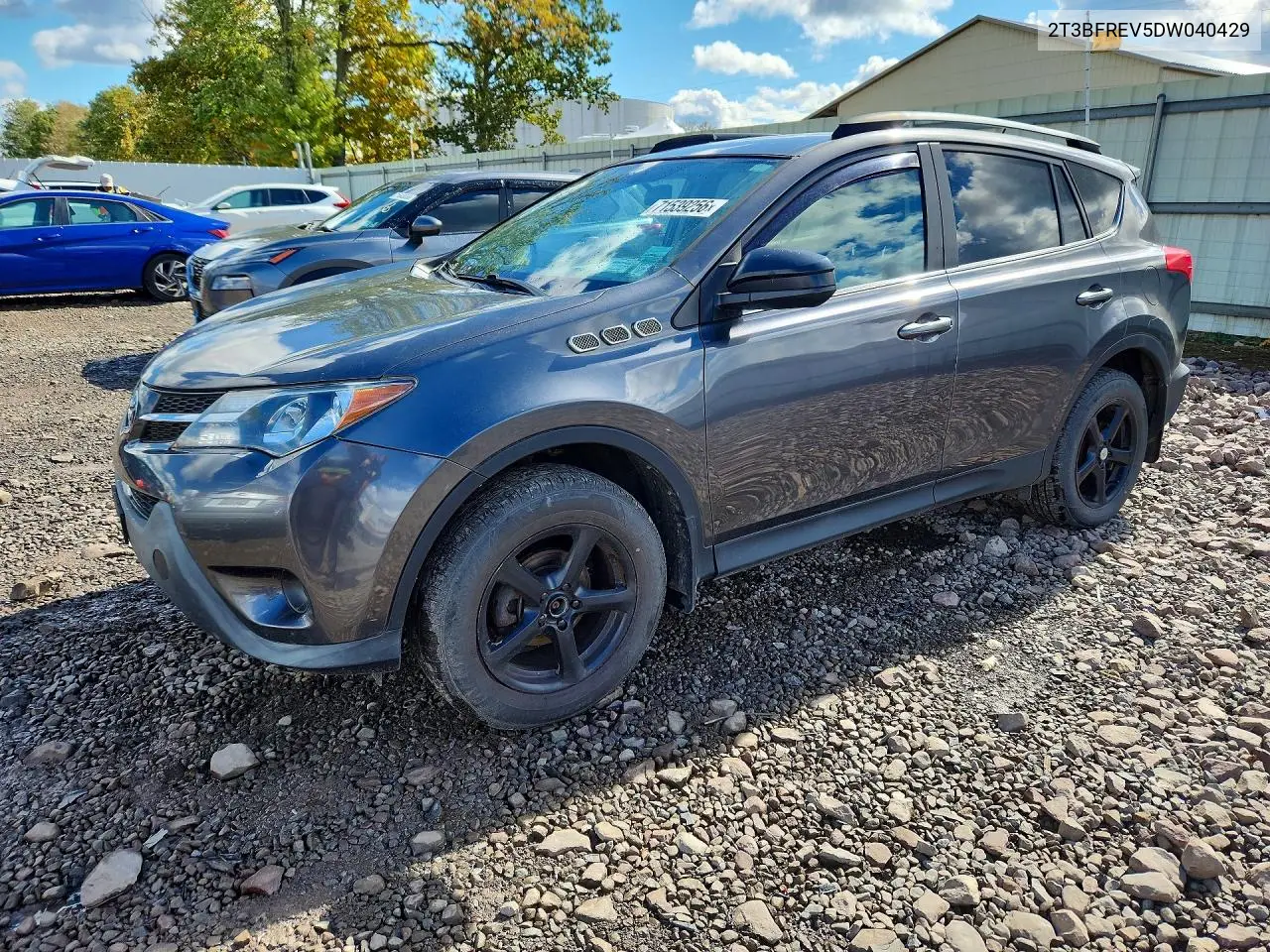 TOYOTA RAV 4 2013, VIN 2T3BFREV5DW040429