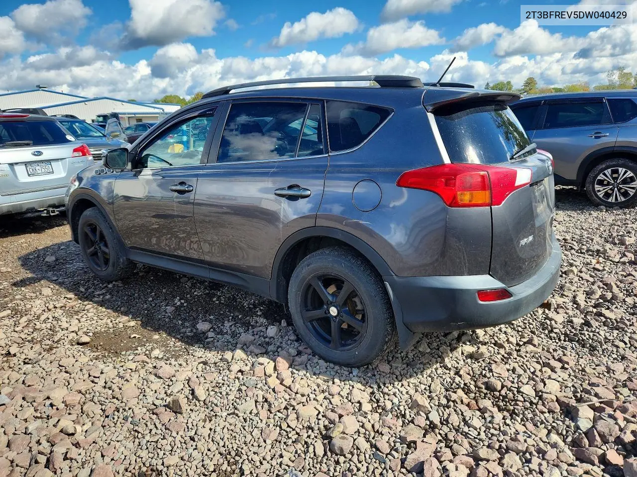 2013 TOYOTA RAV 4 VIN 2T3BFREV5DW040429 — фото 2