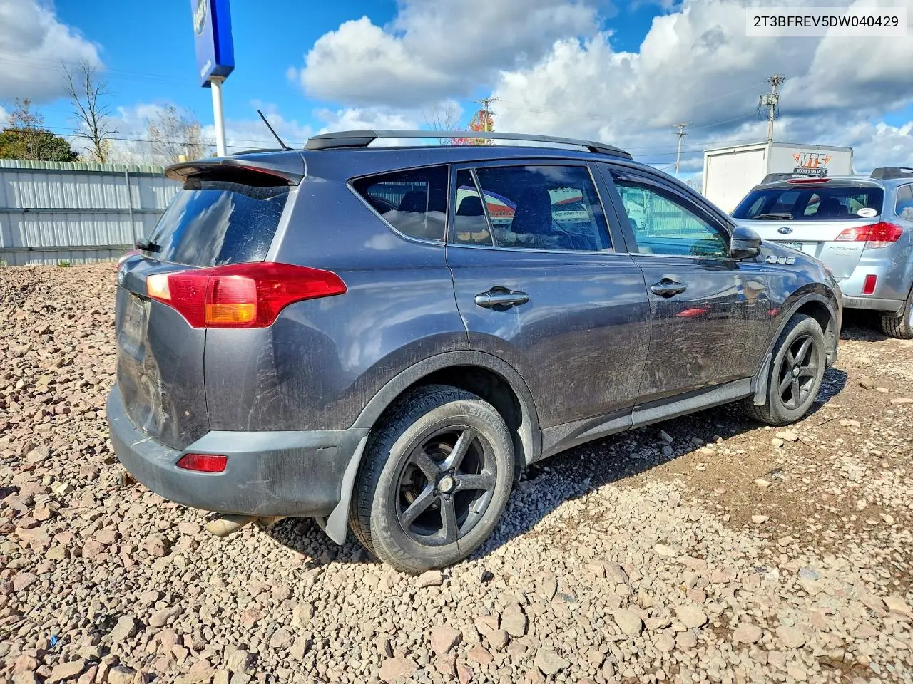2013 TOYOTA RAV 4 VIN 2T3BFREV5DW040429 — фото 3