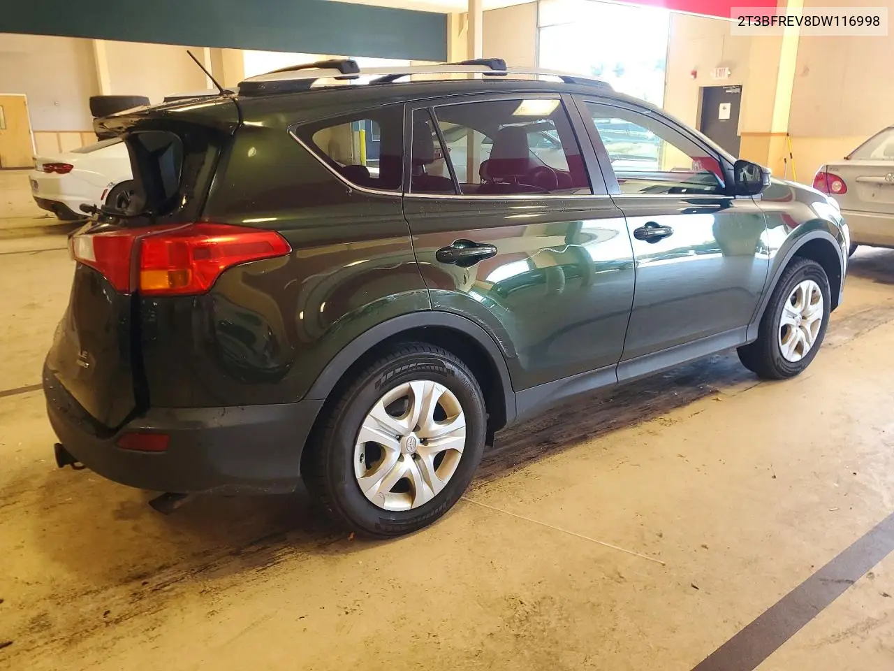 2013 TOYOTA RAV 4 VIN 2T3BFREV8DW116998 — фото 3