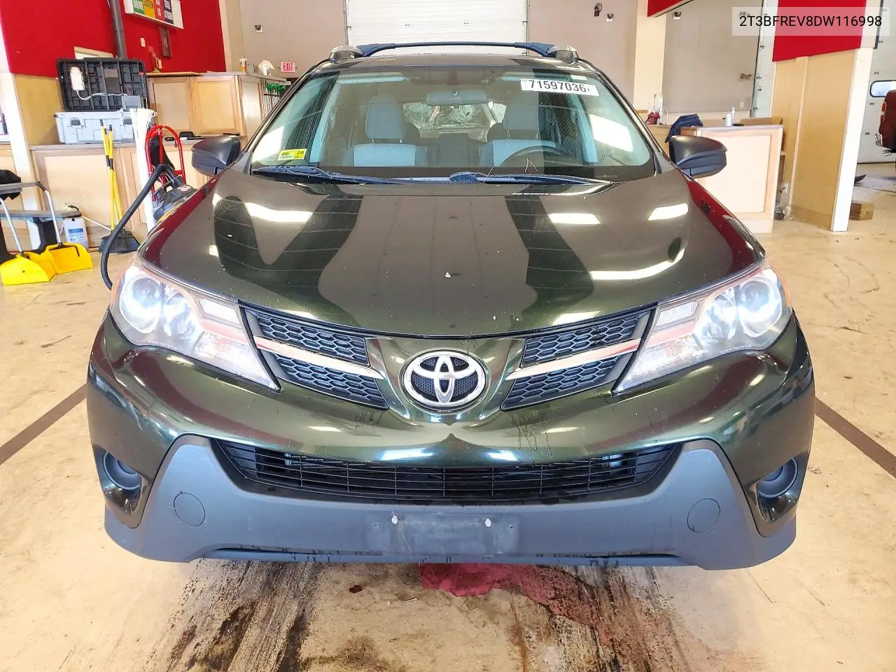 2013 TOYOTA RAV 4 VIN 2T3BFREV8DW116998 — фото 5