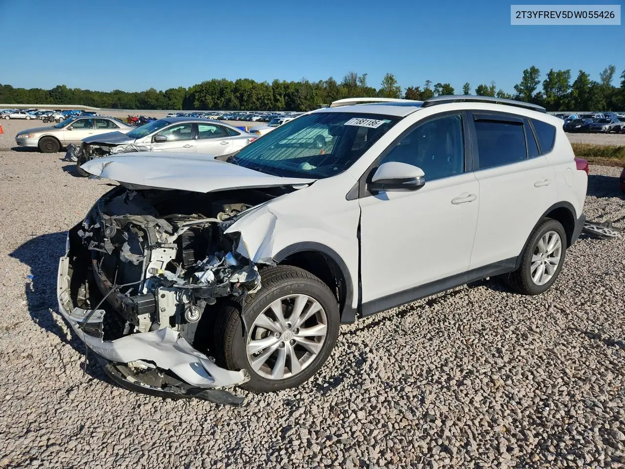 TOYOTA RAV 4 2013, VIN 2T3YFREV5DW055426