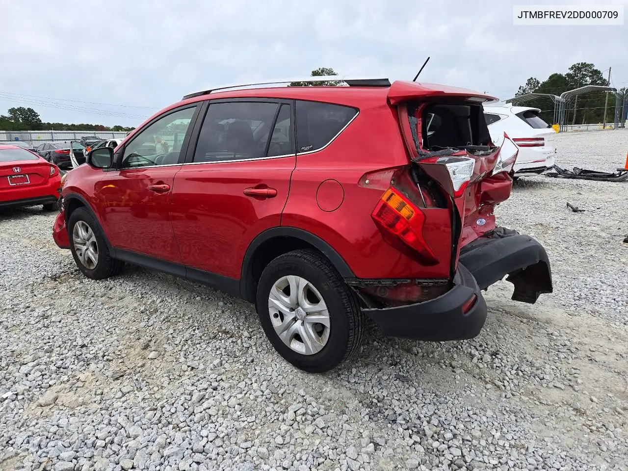 2013 TOYOTA RAV 4 VIN JTMBFREV2DD000709 — фото 2