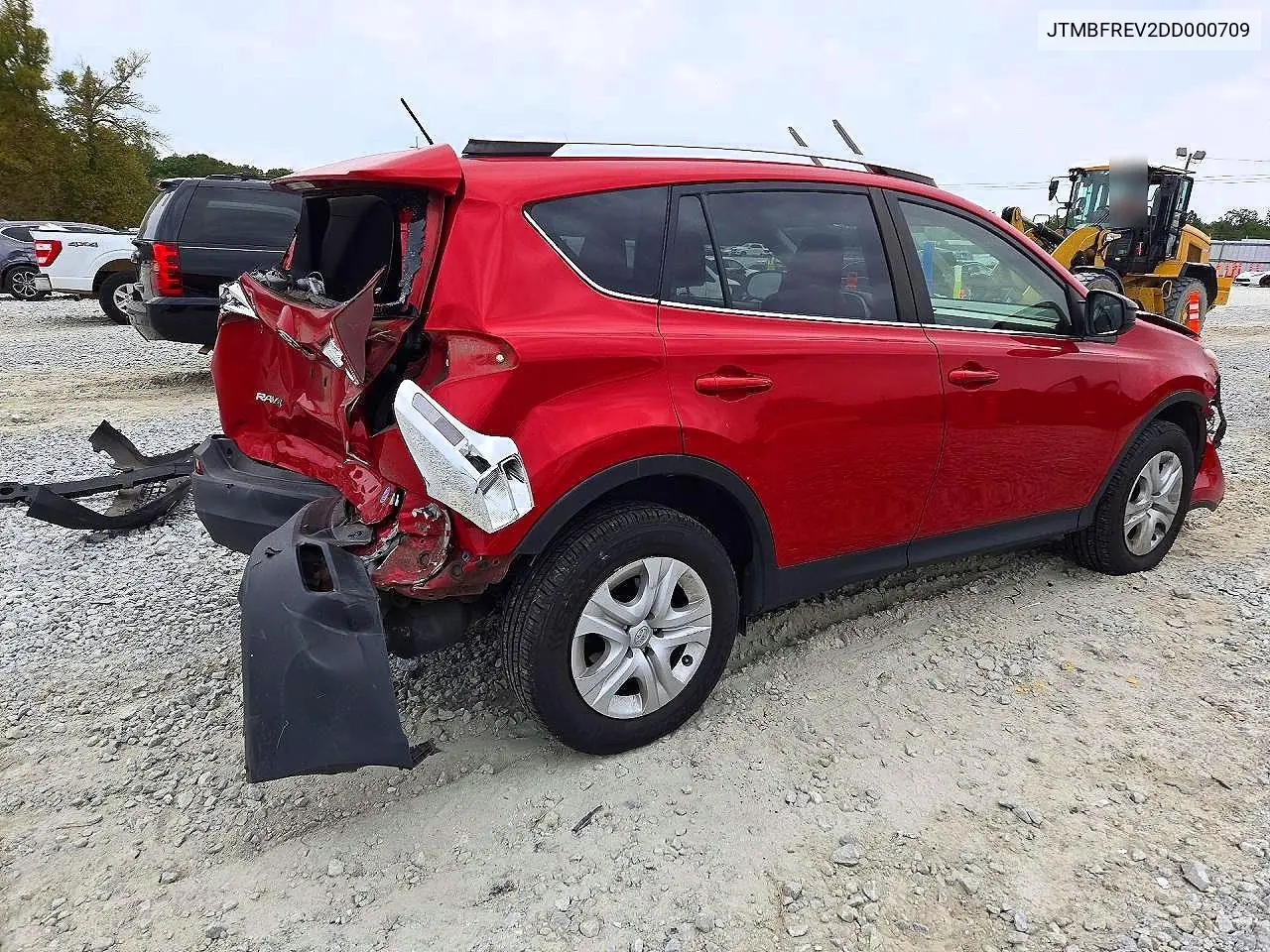 2013 TOYOTA RAV 4 VIN JTMBFREV2DD000709 — фото 3