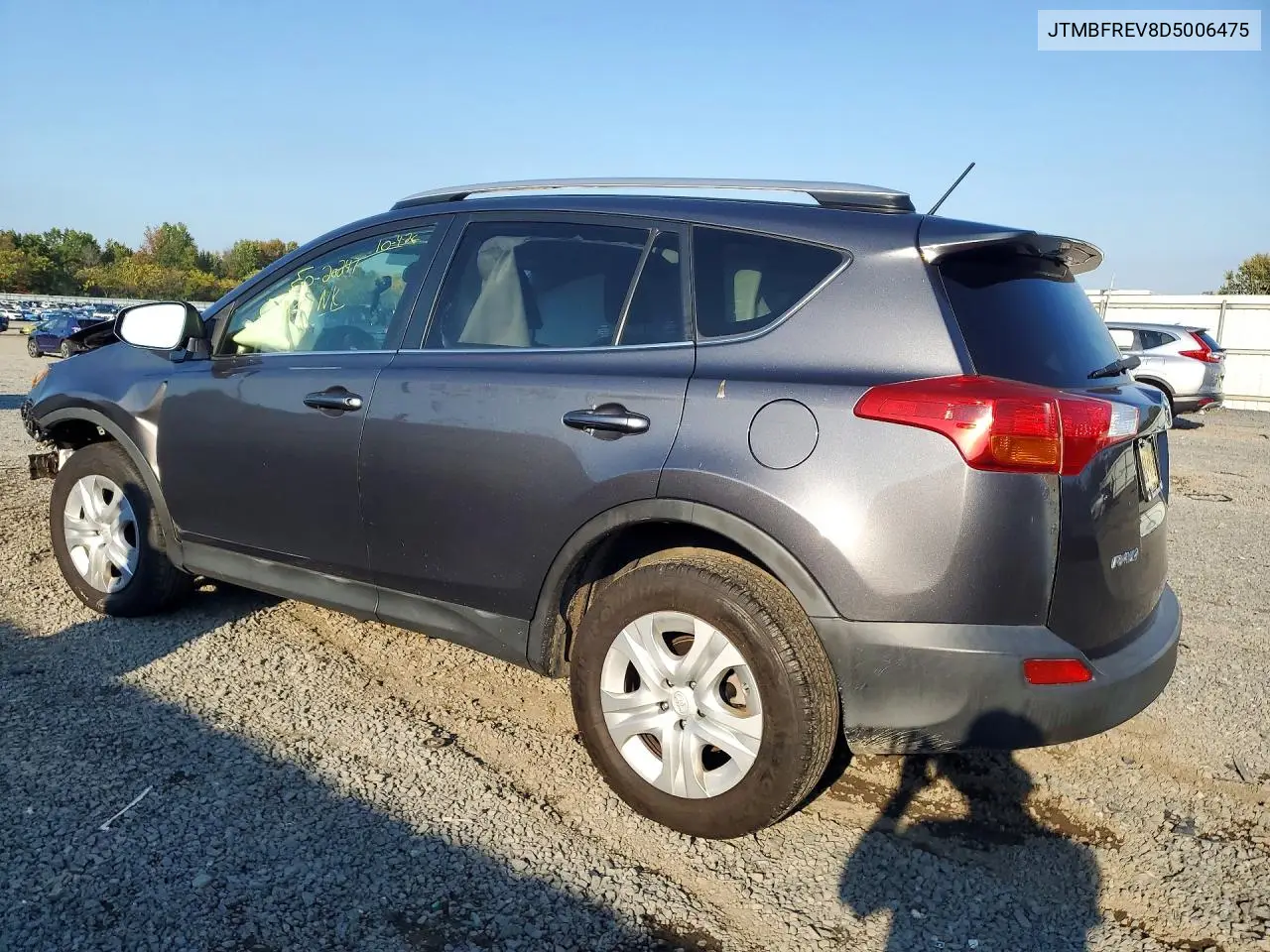 2013 TOYOTA RAV 4 VIN JTMBFREV8D5006475 — фото 2