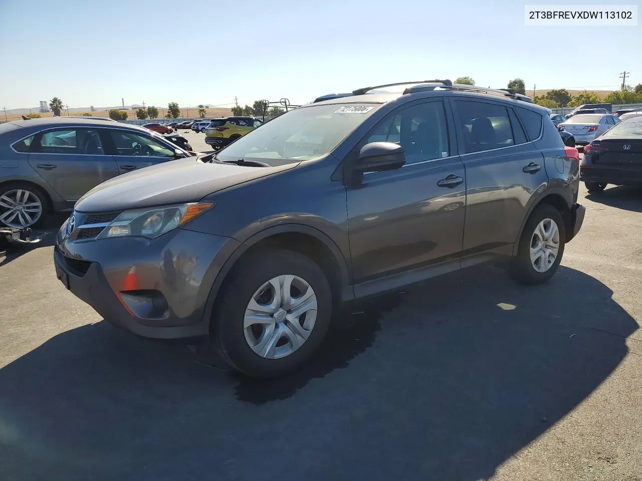 TOYOTA RAV 4 2013, VIN 2T3BFREVXDW113102