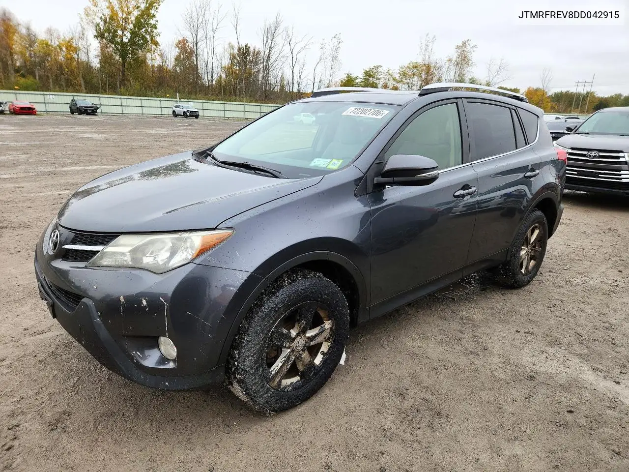 TOYOTA RAV 4 2013, VIN JTMRFREV8DD042915