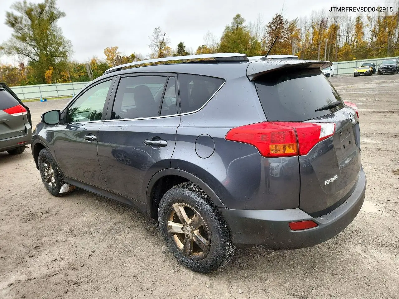 2013 TOYOTA RAV 4 VIN JTMRFREV8DD042915 — фото 2