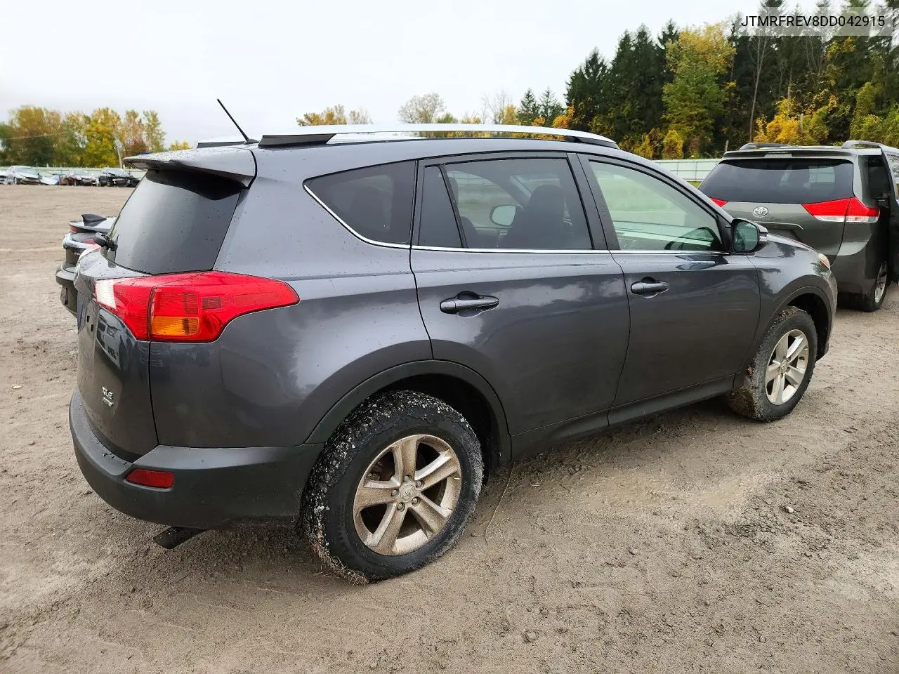 2013 TOYOTA RAV 4 VIN JTMRFREV8DD042915 — фото 3