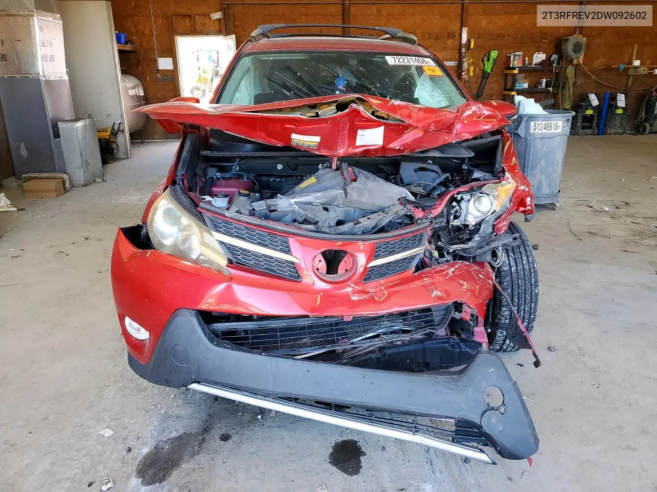2013 TOYOTA RAV 4 VIN 2T3RFREV2DW092602 — фото 5