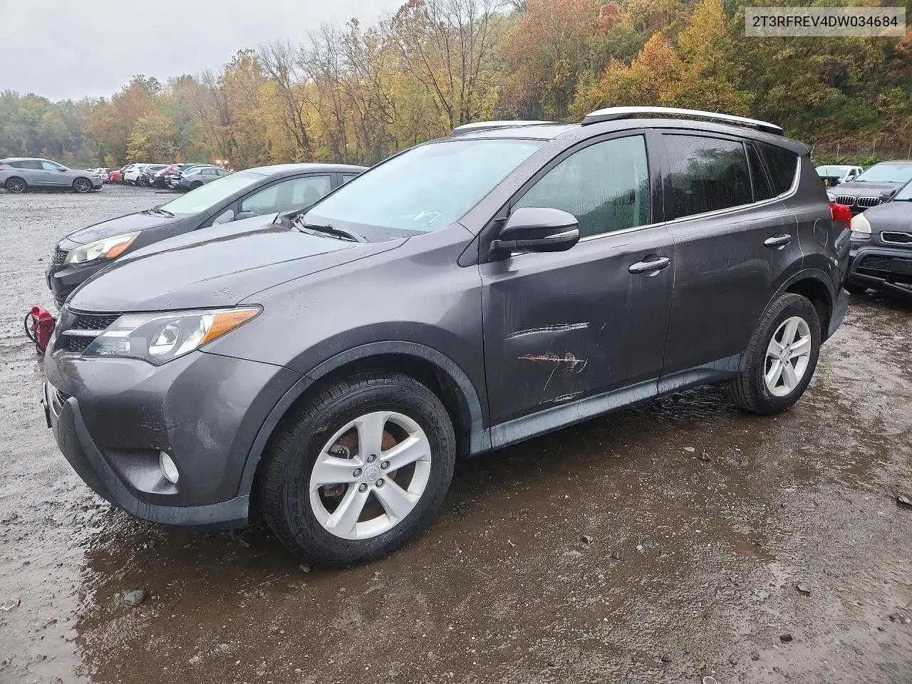 TOYOTA RAV 4 2013, VIN 2T3RFREV4DW034684