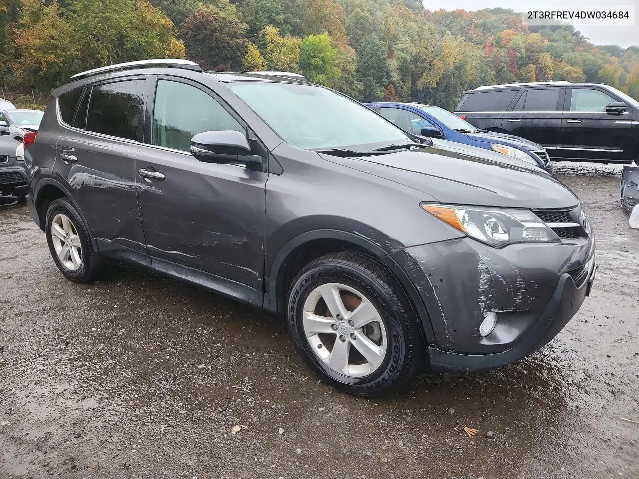 2013 TOYOTA RAV 4 VIN 2T3RFREV4DW034684 — фото 4