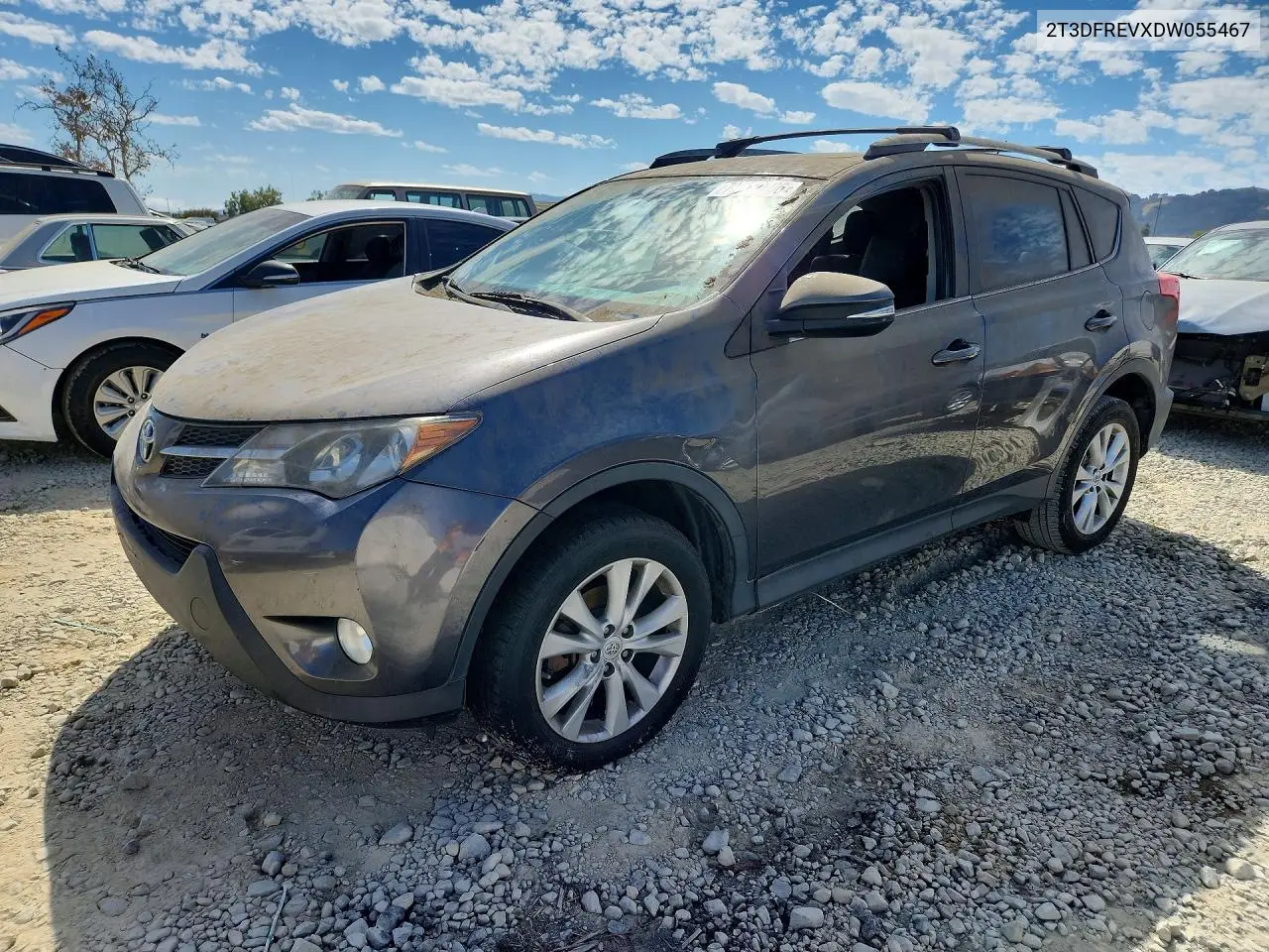 TOYOTA RAV 4 2013, VIN 2T3DFREVXDW055467