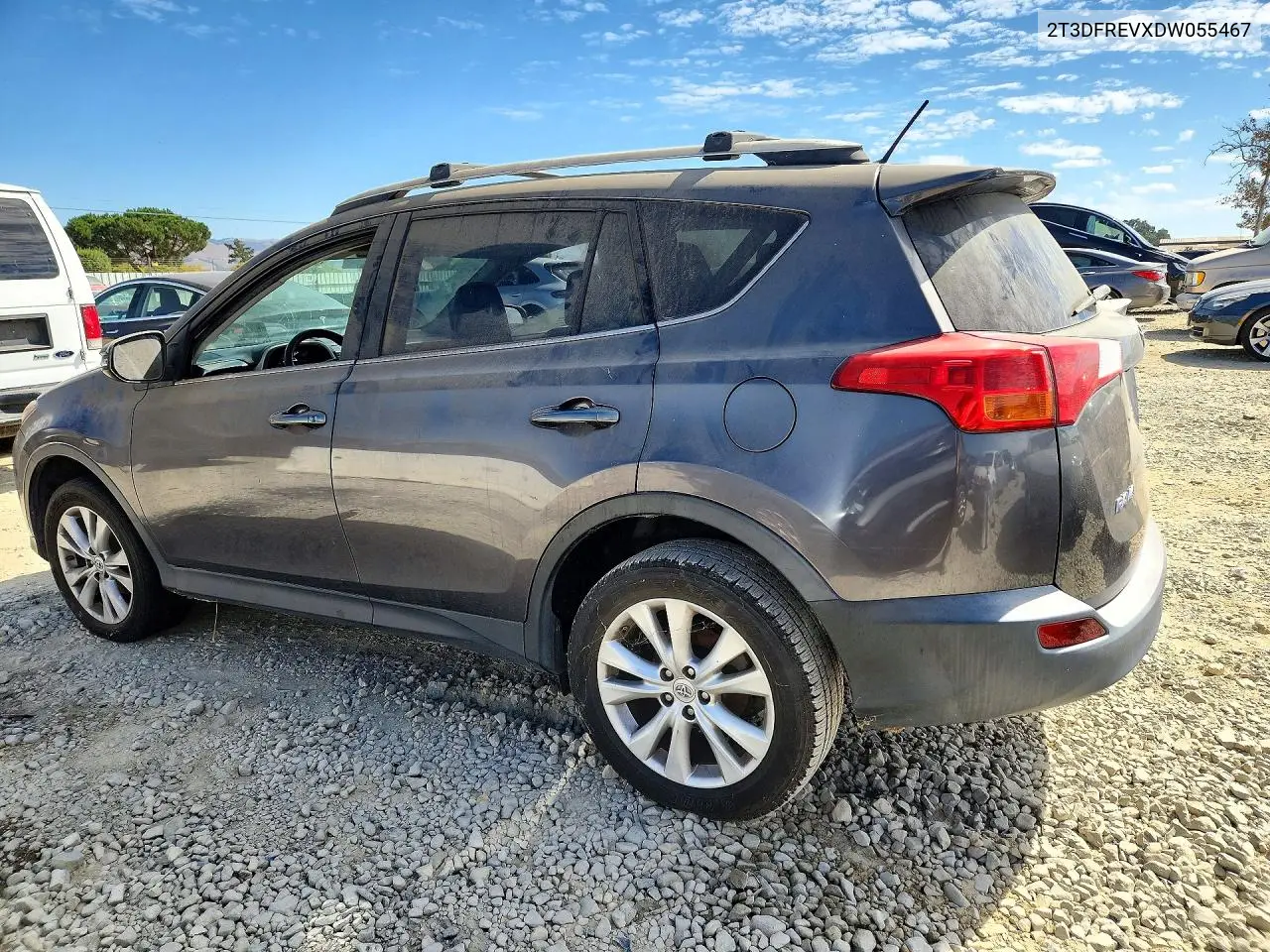 2013 TOYOTA RAV 4 VIN 2T3DFREVXDW055467 — фото 2