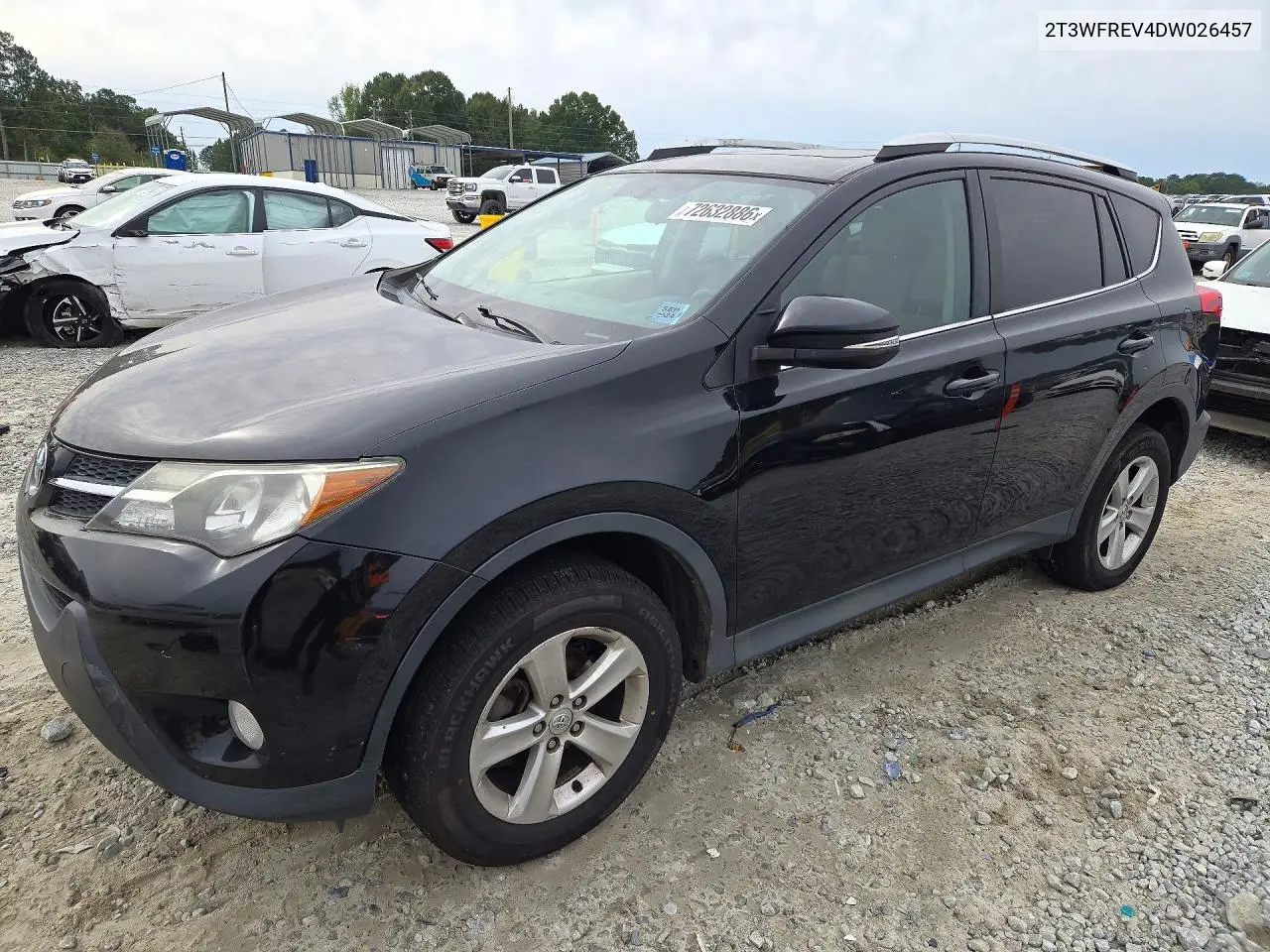 TOYOTA RAV 4 2013, VIN 2T3WFREV4DW026457