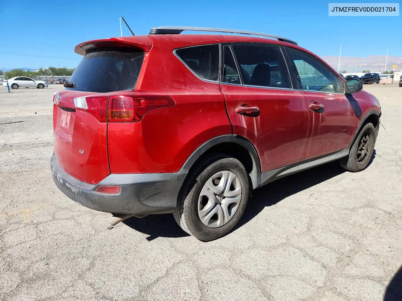 2013 TOYOTA RAV 4 VIN JTMZFREV0DD021704 — фото 3
