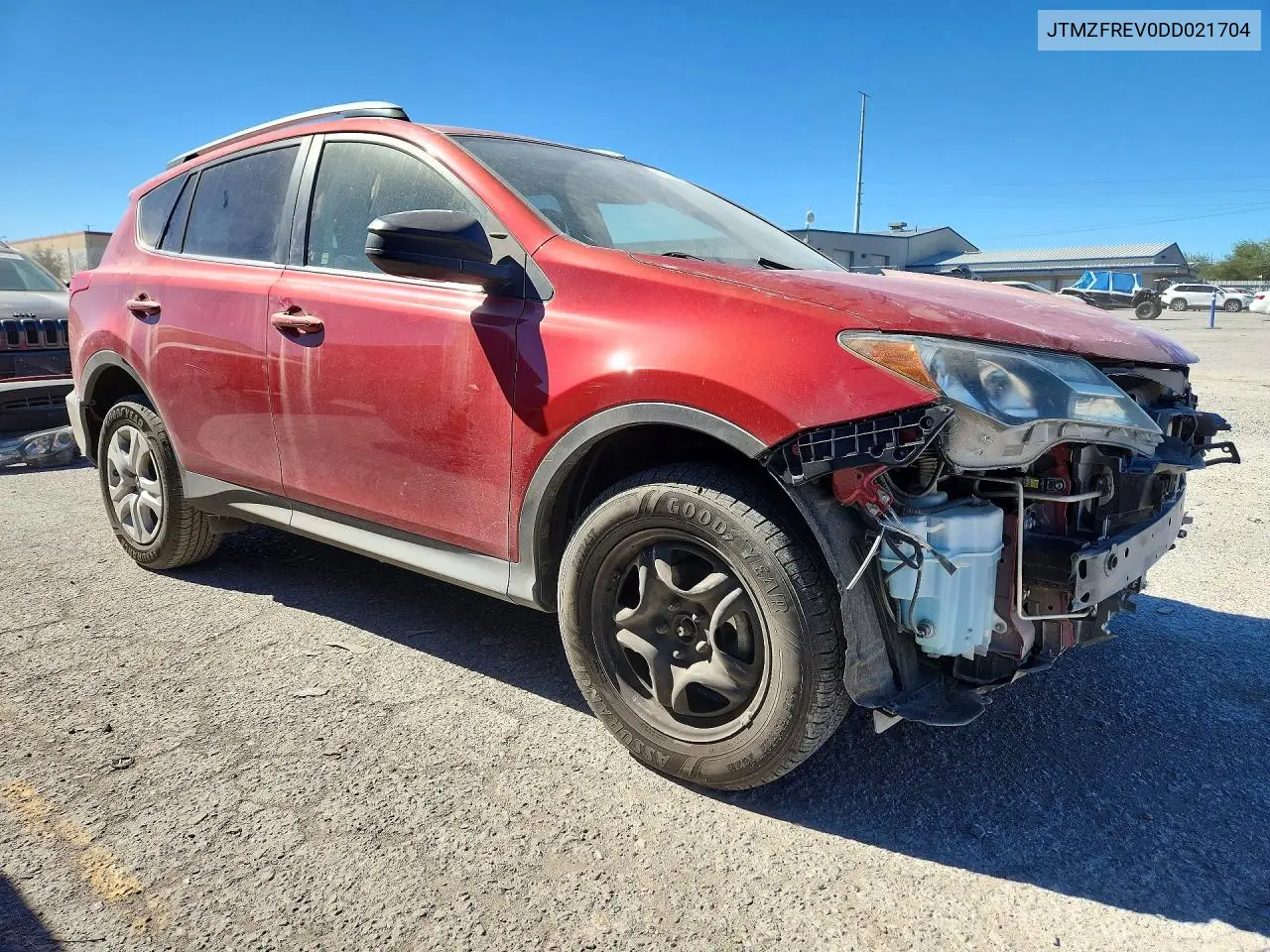 2013 TOYOTA RAV 4 VIN JTMZFREV0DD021704 — фото 4