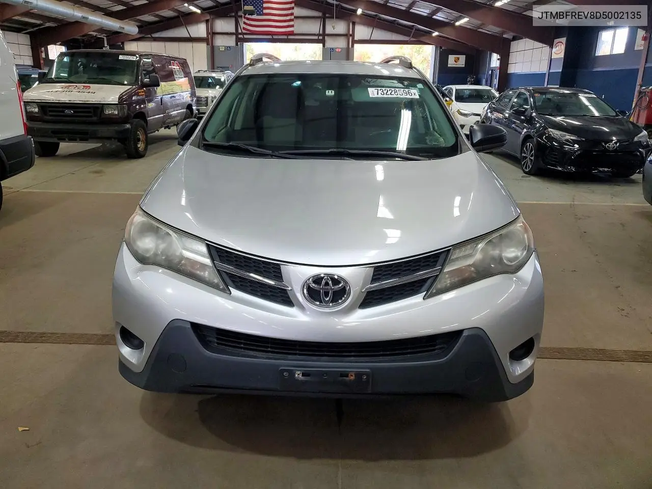 2013 TOYOTA RAV 4 VIN JTMBFREV8D5002135 — фото 5